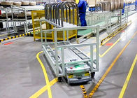 Magnetic Guided AGV Automatic Guided Vehicles 500-1500kg Loading Capacity